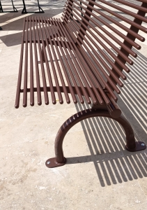 Panchine in FERRO, cm. 200